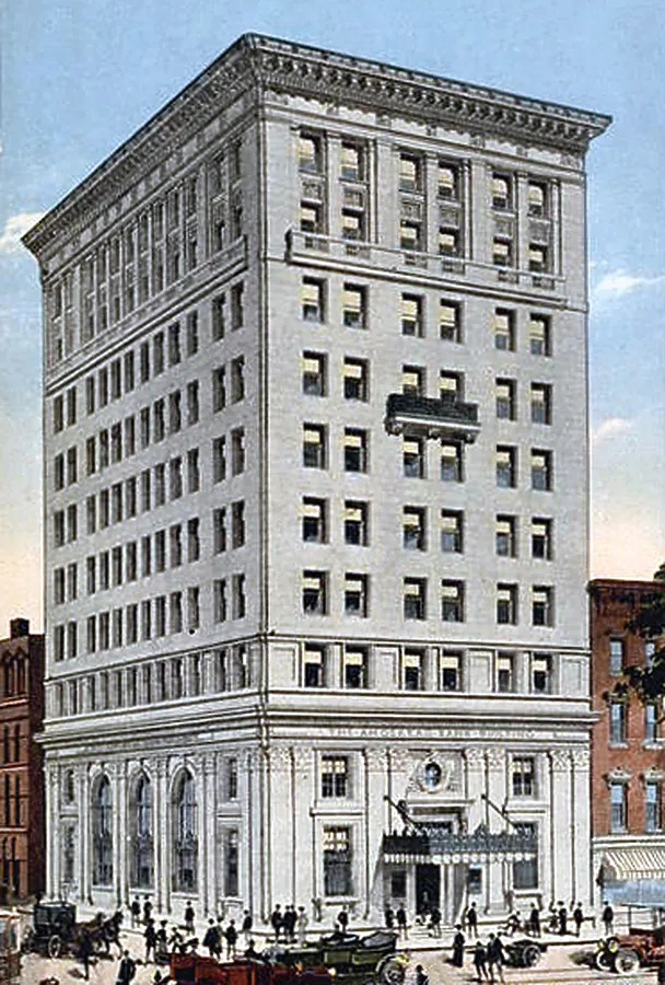 Vintage view from the northwest