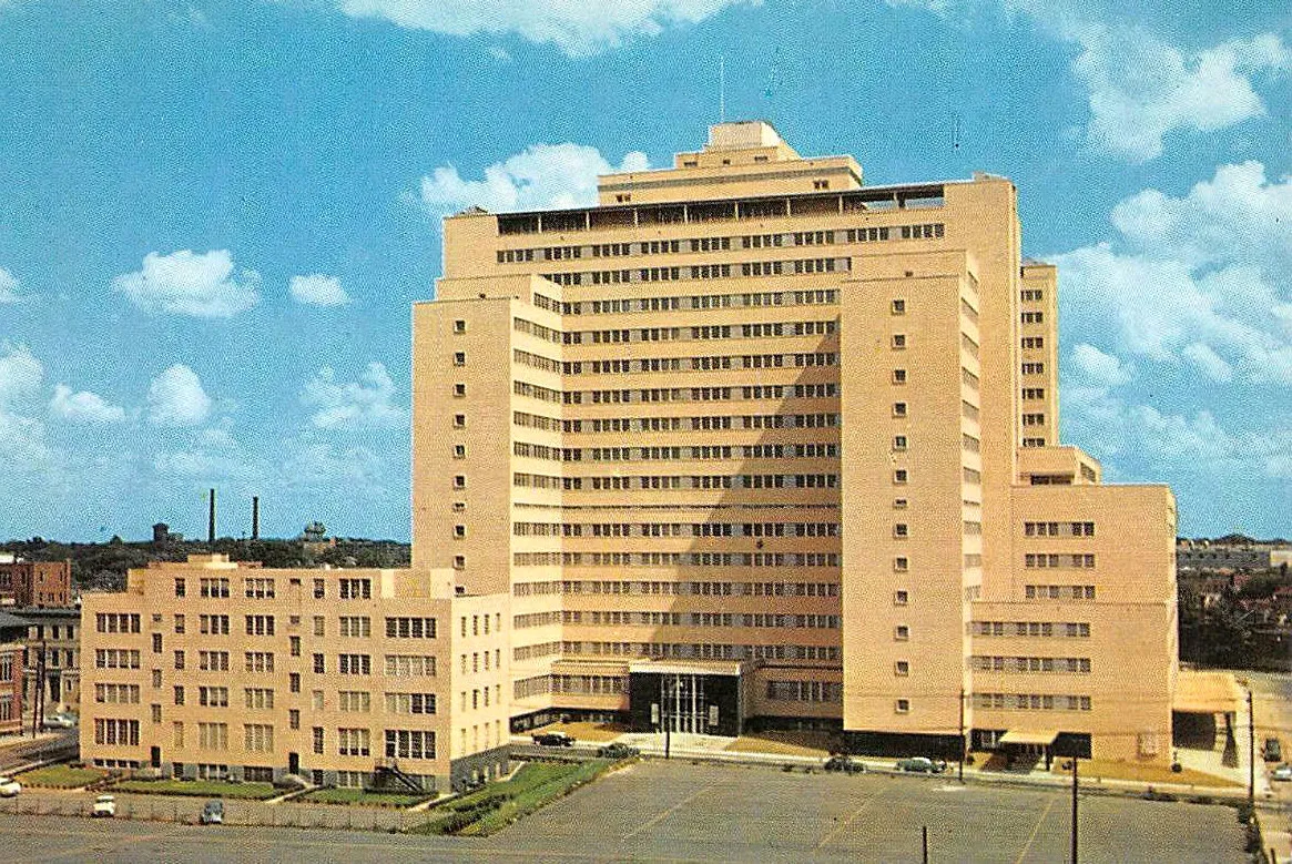 Vintage view from the northwest