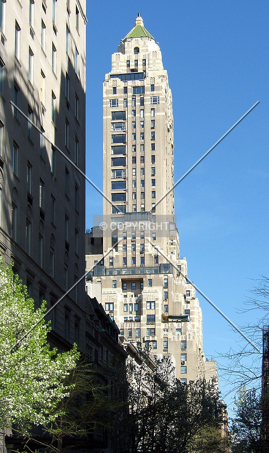 View from the northwest on 76th Street