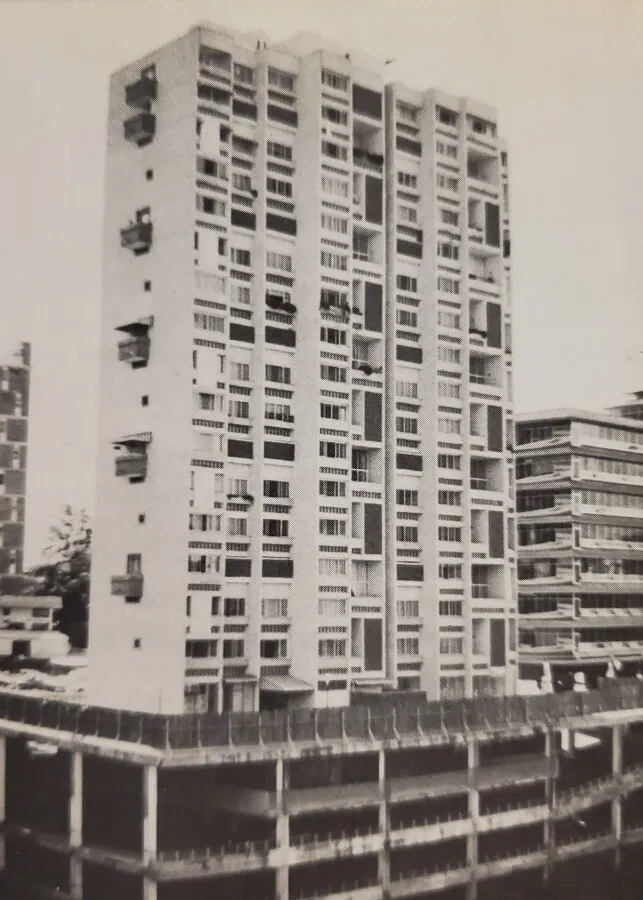 Vintage view from the northwest