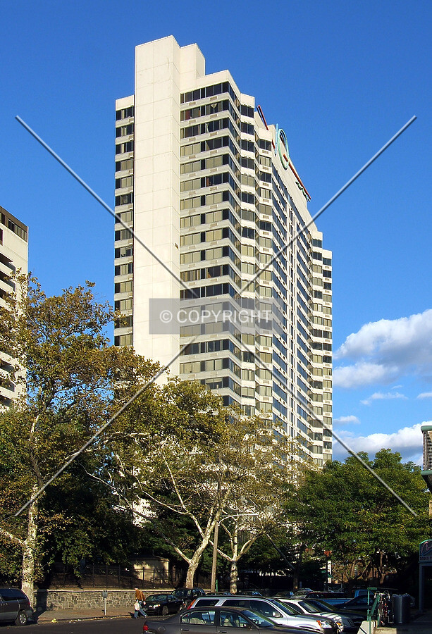 View from the west
