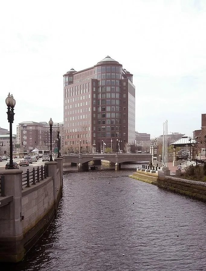 View from the southeast along the Providence River
