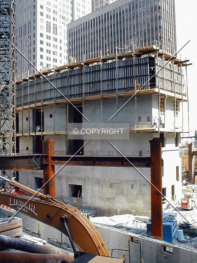 Northwest corner of the site looking towards the core