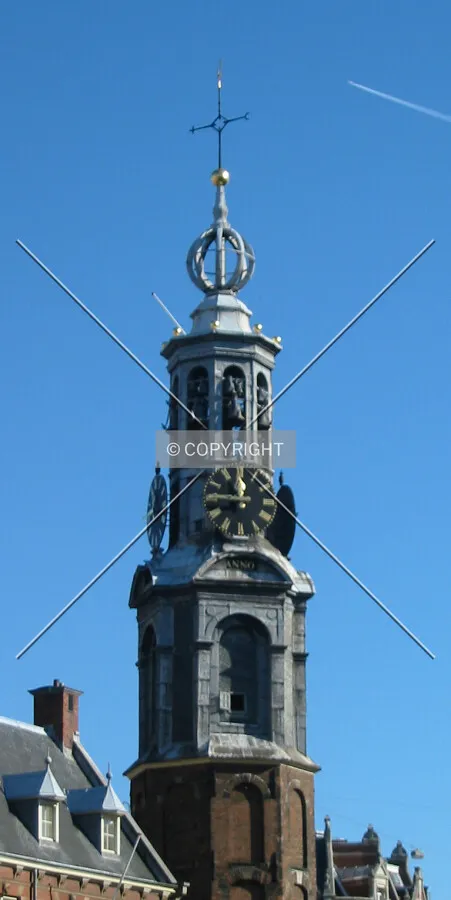 View of the ornamental spire