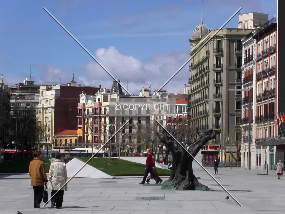 Square in Salamanca district