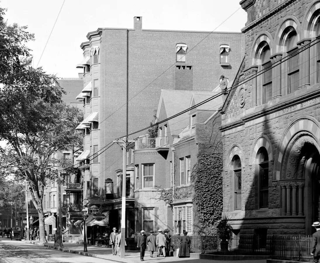 Vintage view from the east