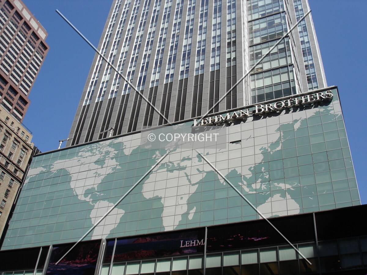 World map on the lower section