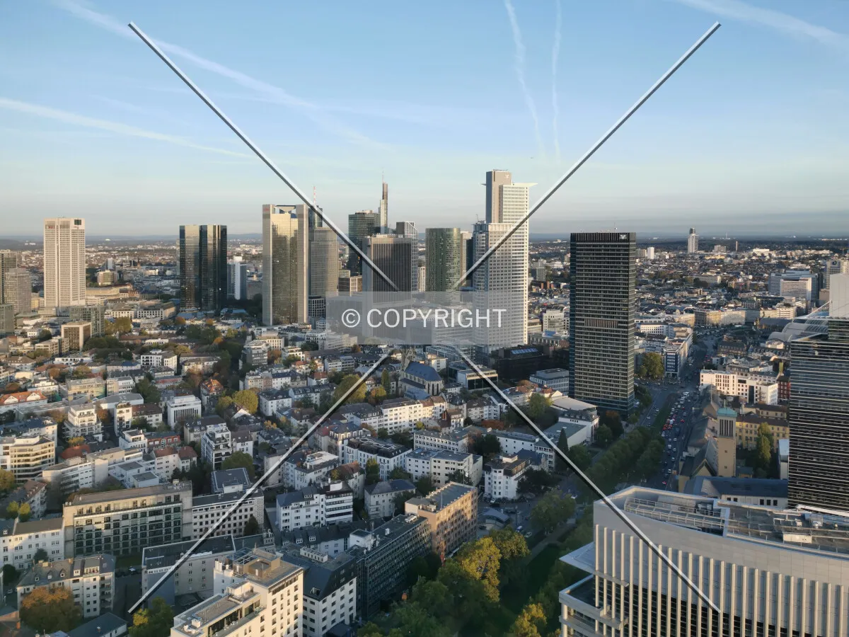 Frankfurt CBD Skyline
