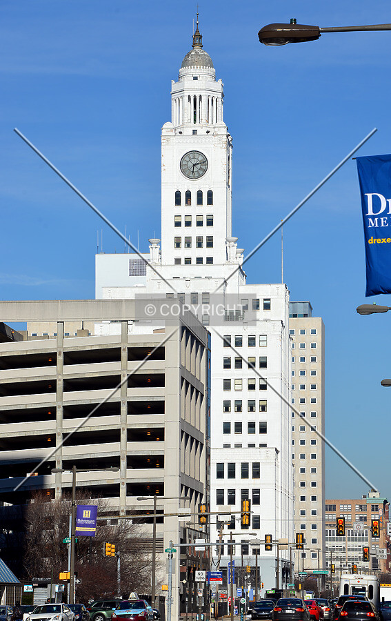 View from the south along Broad Street