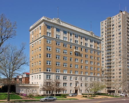 View from the southeast; April 3, 2010