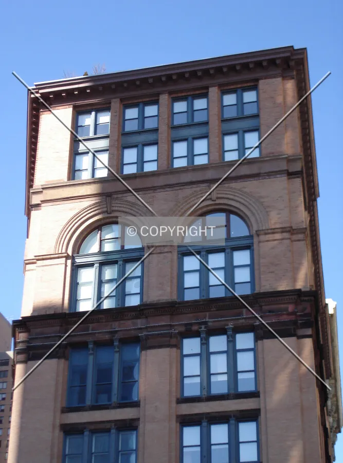 Upper floors from the east