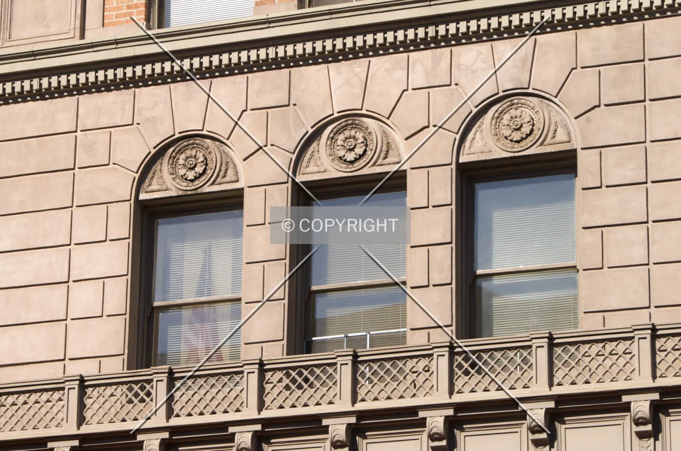 Second floor window