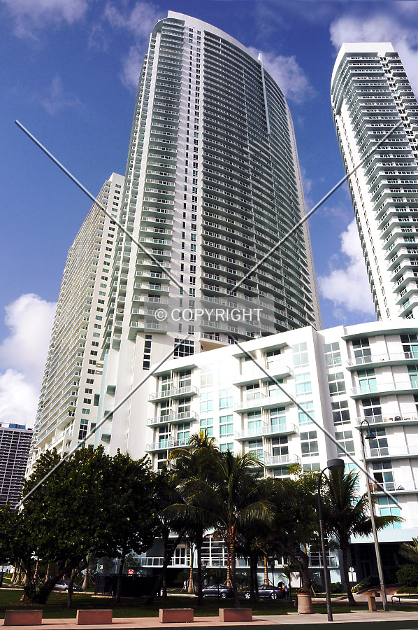 Looking up from the northeast