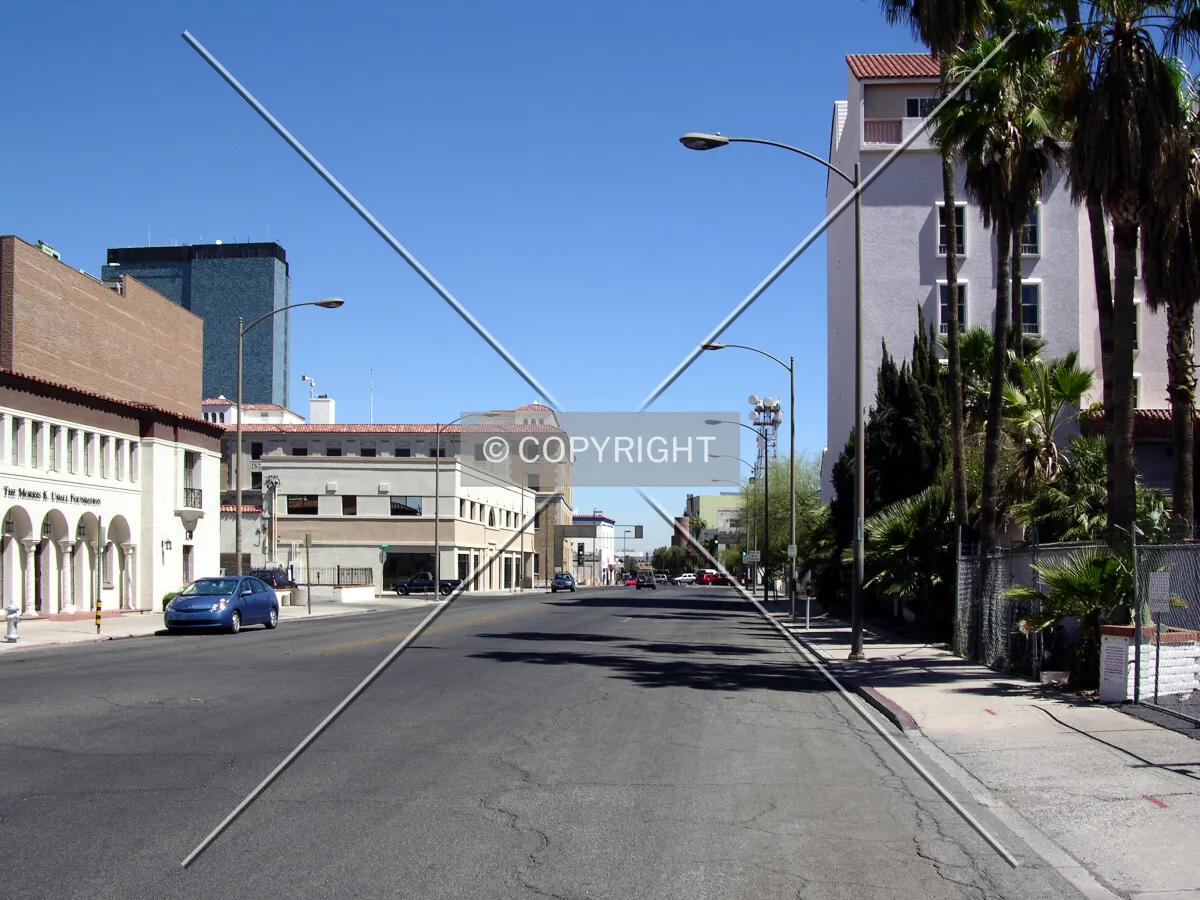 Looking north from East 12th Street