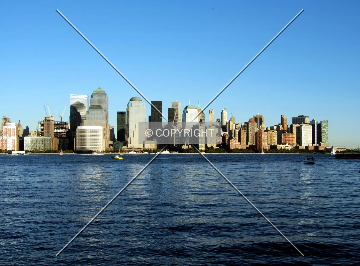 Lower Manhattan from the northwest