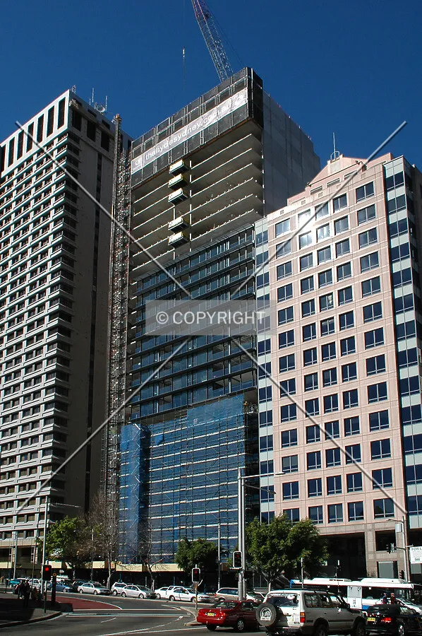 As seen from Elizabeth Street