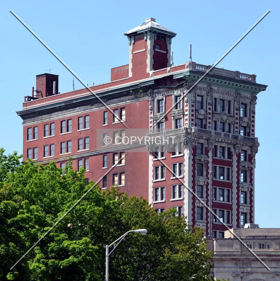 View from the southeast