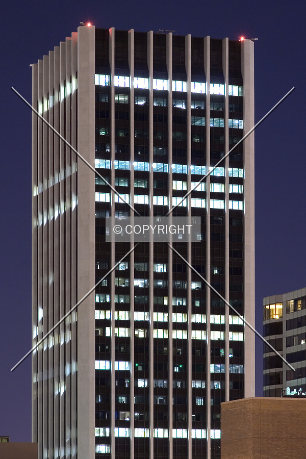 Top floors at night