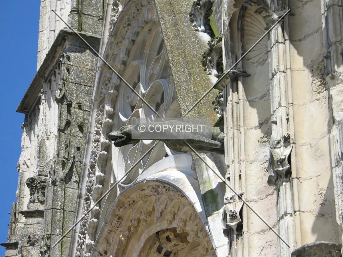 Gargoyle on the western façade
