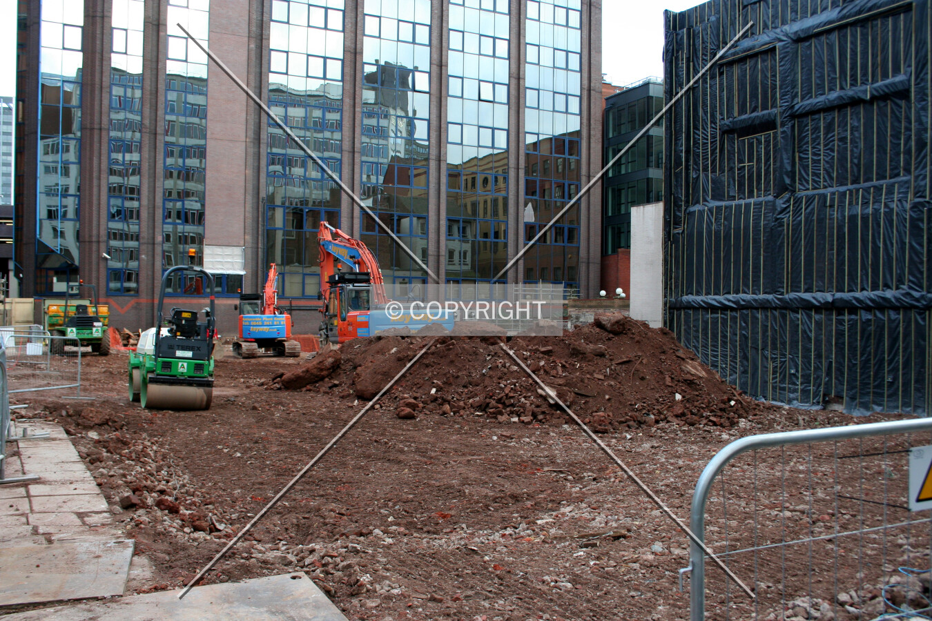 View of the site
