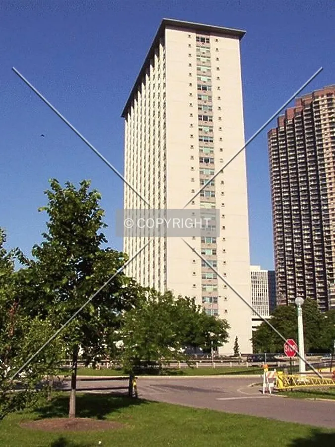 North tower from Lincoln Park