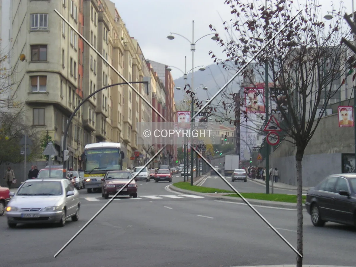 View from near Zabalburu Plaza