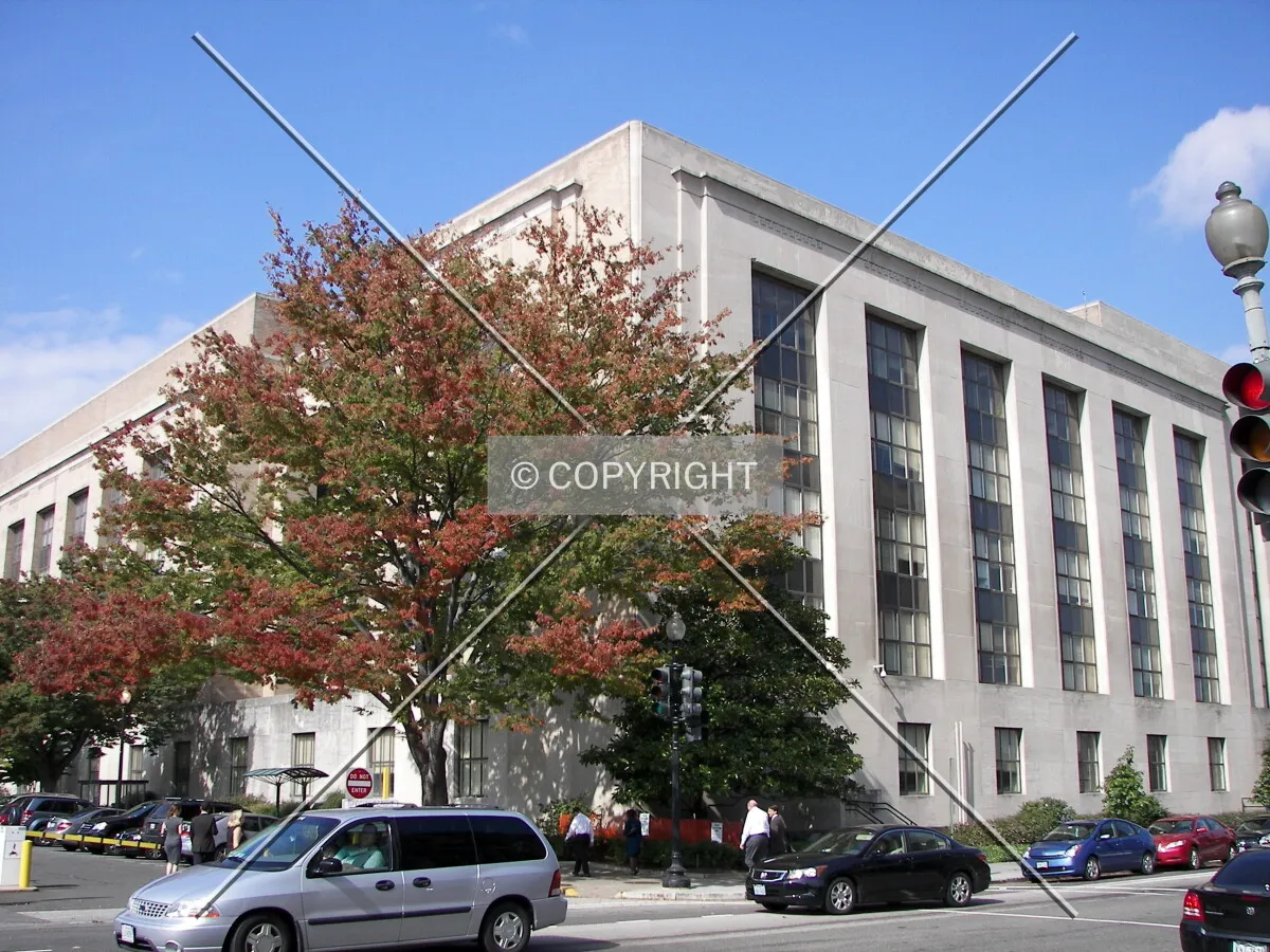 View from the north on 3rd Street