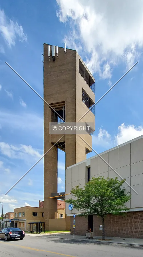 Southwest view; July 25, 2020
