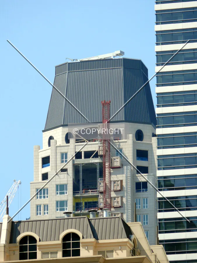 View to the north