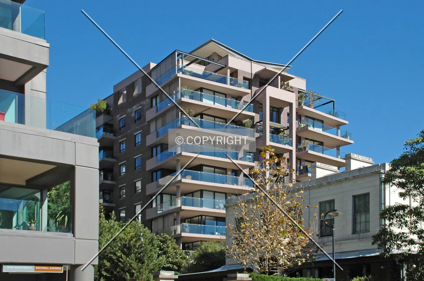 As seen from Manning Street