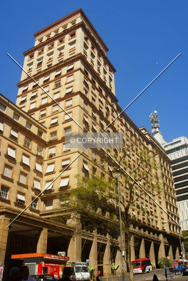 View from across Borges de Medeiros Avenue
