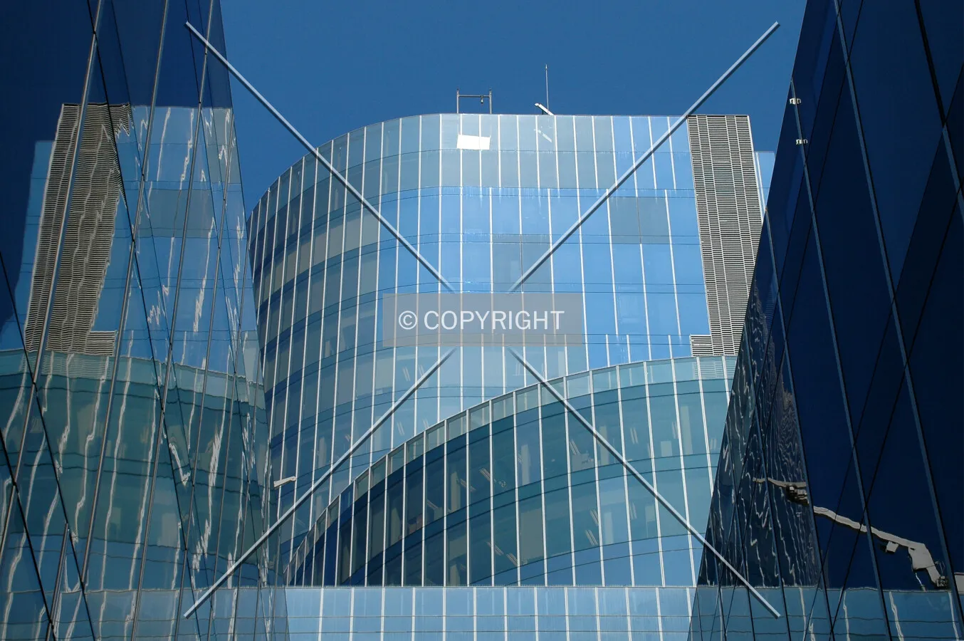 Top of the main tower and south annex