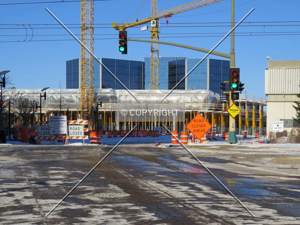 View to the north along 33rd Avenue South