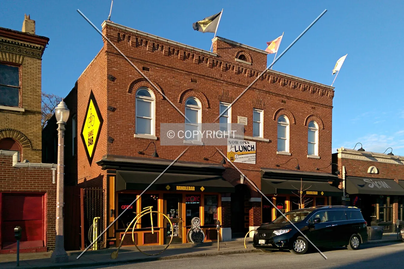 View from the southwest; February 13, 2015
