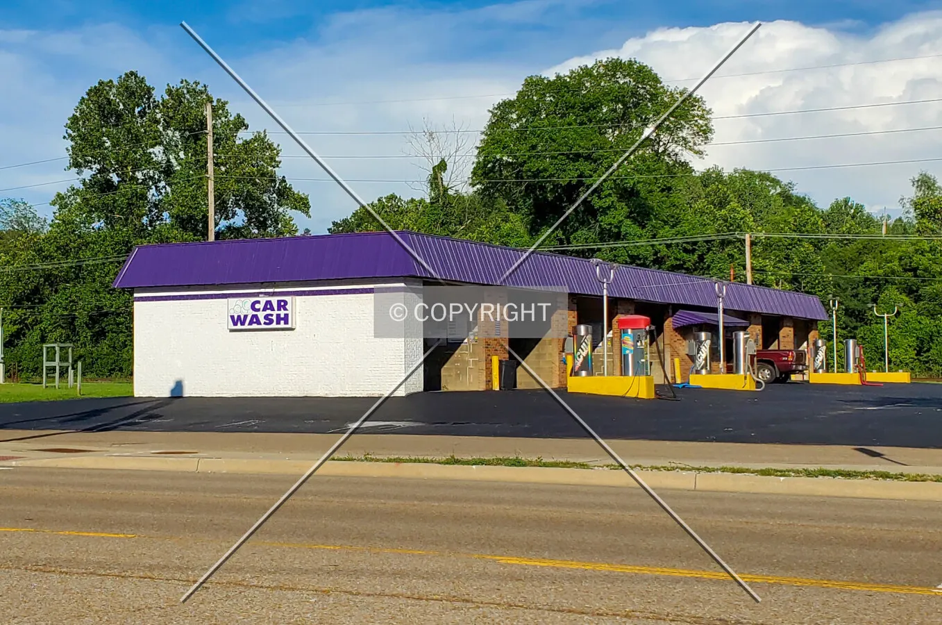 Southwest view; July 22, 2020