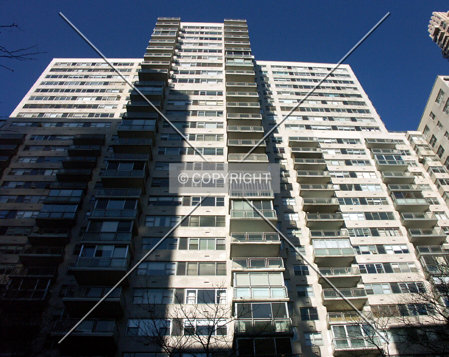Partial view of south facade