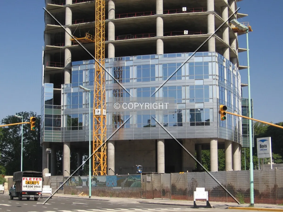 View of northwest facade