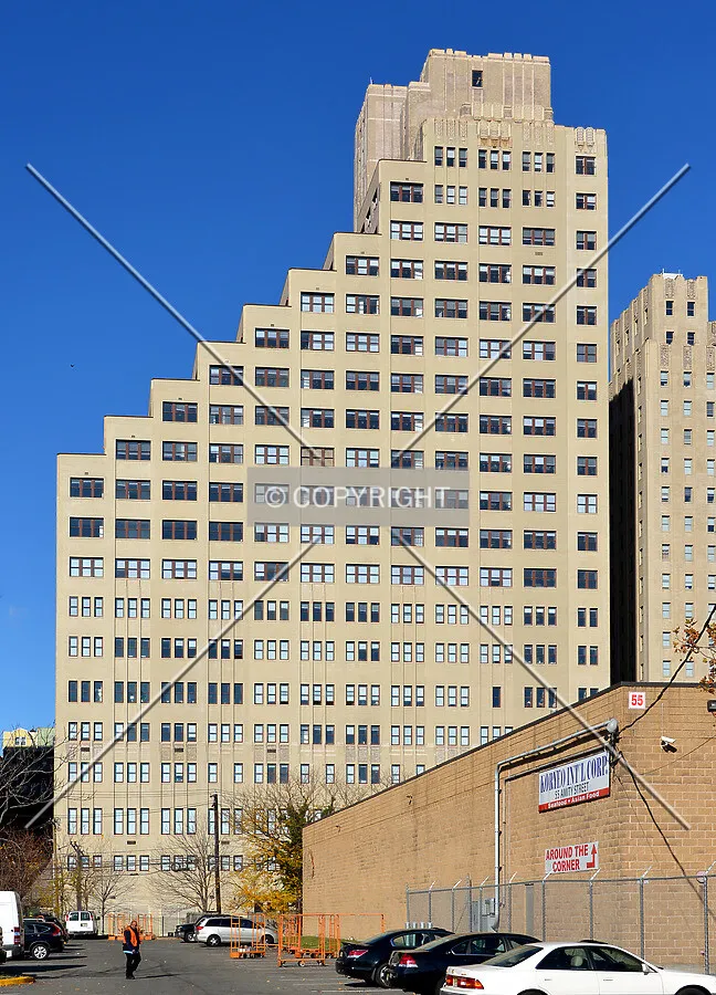 View from the southeast