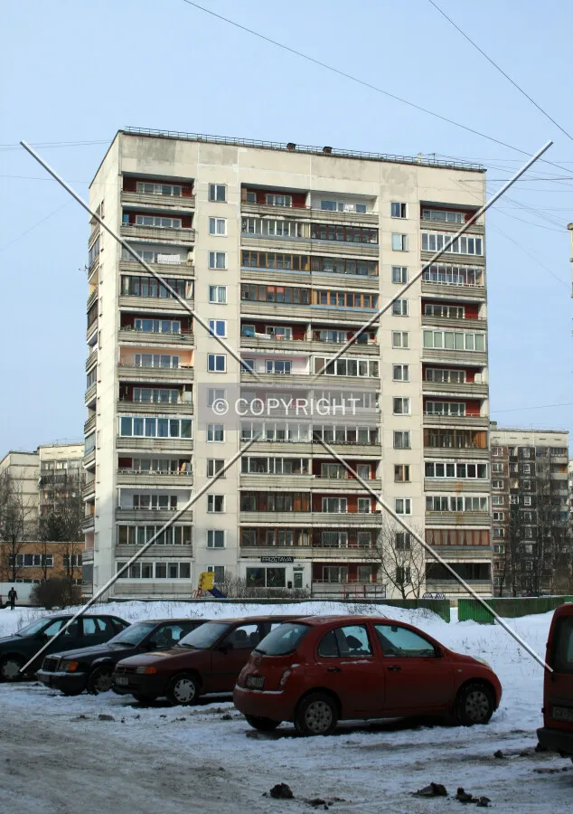 East facade from inner access road