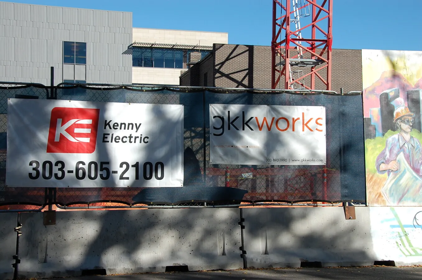 Construction banners