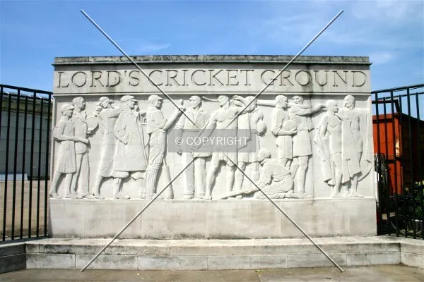 Outside Lord's Cricket Ground