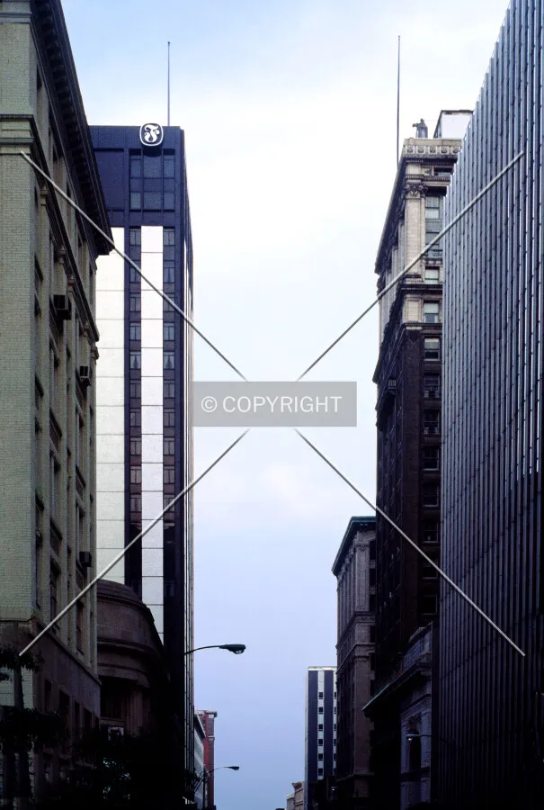 Vintage view southeast from 7th Street