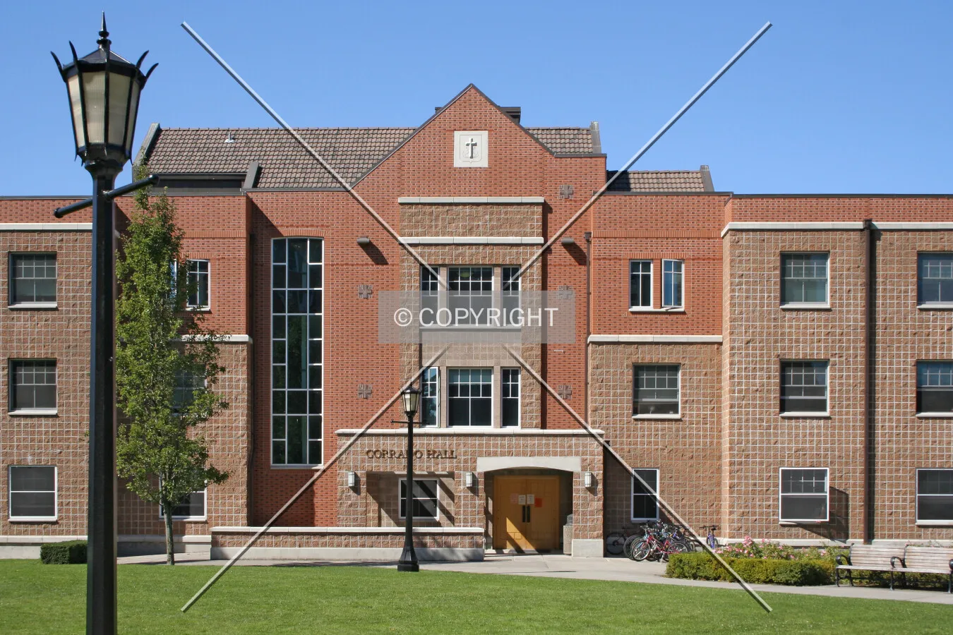 Northwestern view