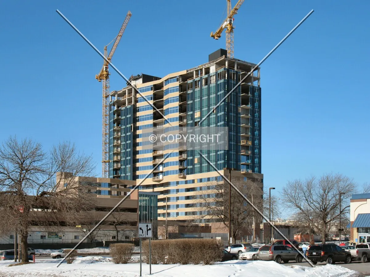 View to the northwest from West 70th Street