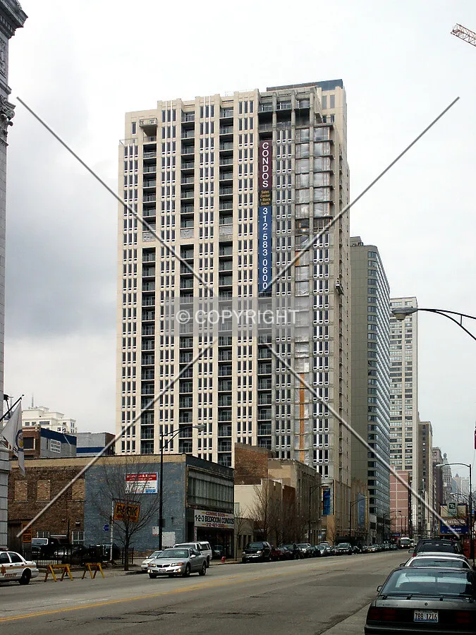Looking north on Michigan Avenue