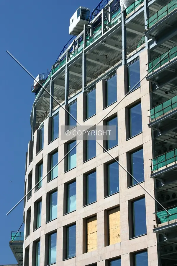 The southwest corner from Holborn Viaduct