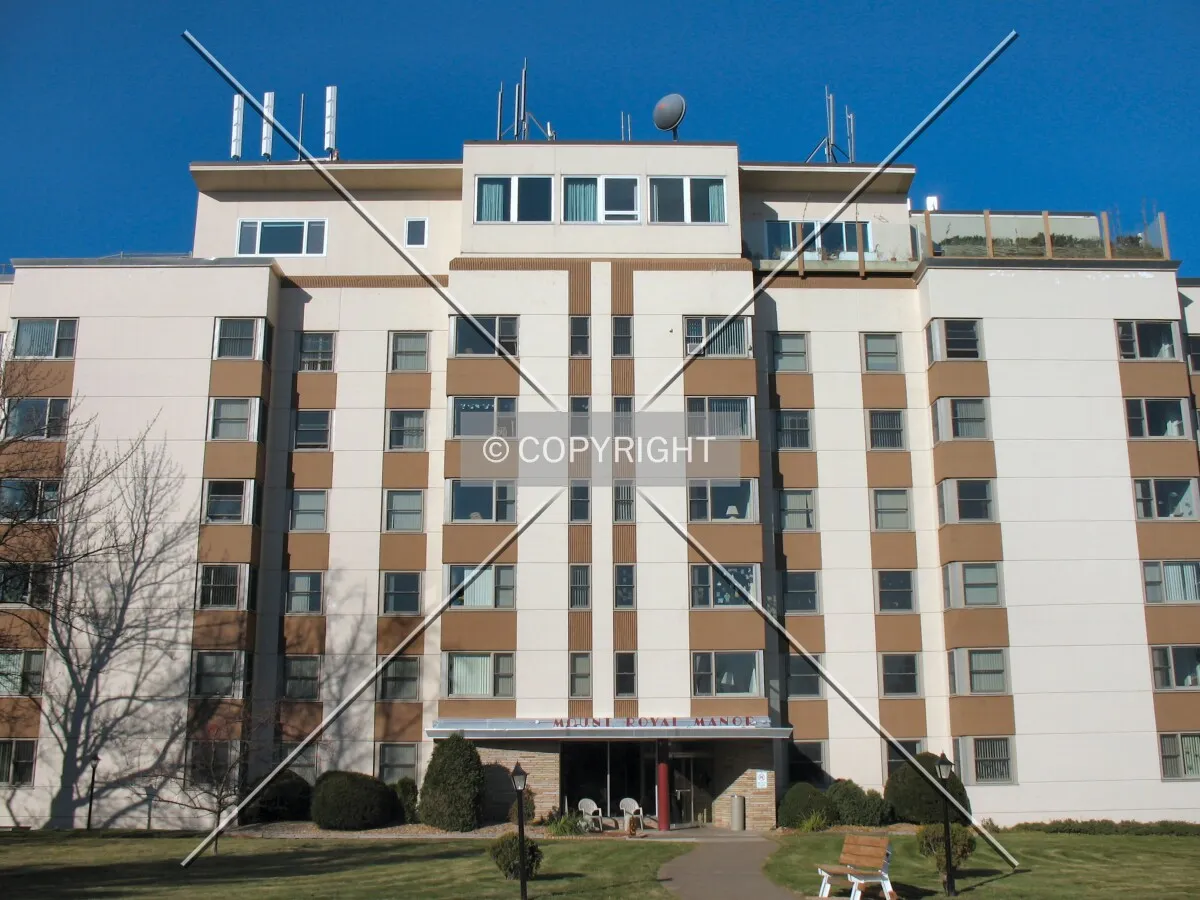 South facade from circle drive