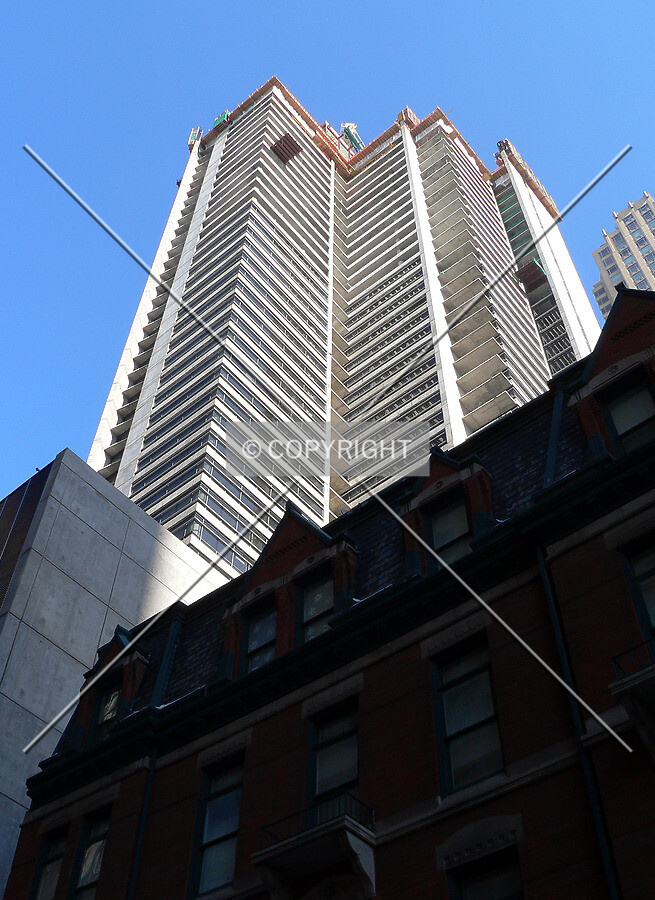 View from Wabash Avenue near Chicago Avenue