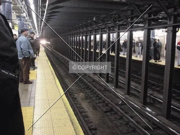 At the platform
