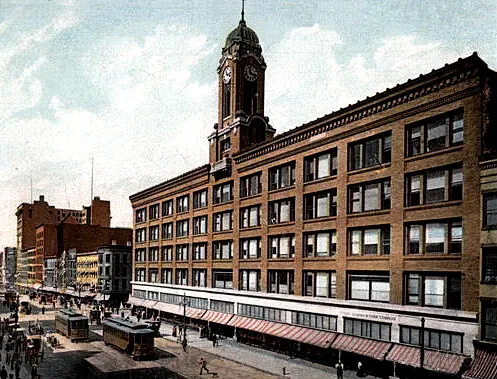 Vintage view from the east